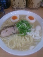 「鶏白湯そば、煮玉子、特盛り」@はぐれ雲の写真