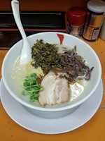 「とんこつたかなラーメン」@味彩の写真