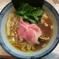 「蛤そば￥800円」@中華そば 四つ葉の写真