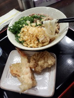 「ヒデコデラックス（ぶっかけ）600円」@おにやんま 新橋店の写真