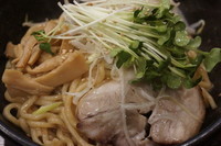 「みそ油そば（大盛り無料）＋セット」@麺屋 天王 二号店の写真