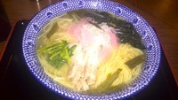 「桜鯛の塩そば（７８０円）大盛同料金」@汁麺屋 胡座の写真