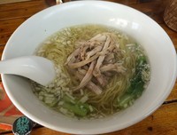 「塩 とりそば（￥600）」@龍園の写真