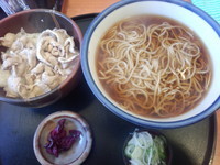 「ペッパー丼セット570円」@おがわ屋の写真