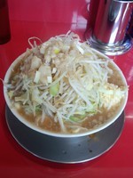 「ラーメン（並・ヤサイ・ニンニク・アブラ・ネギ））」@ジャンプの写真