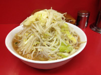 「小ラーメン 野菜ニンニク 油抜き」@ラーメン二郎 茨城守谷店の写真