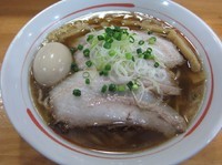 「３周年記念限定　梅山豚の叉焼麺（５００円）」@麺屋 むじゃきの写真