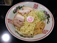 「油そば＋サッポロ赤星」@肉煮干し中華そば さいころの写真