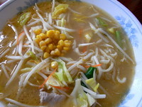 「白みそタンメン」@あずま食堂の写真