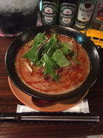 「担々麺・赤」@担々麺 胡麻の写真