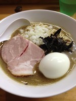 「特濃煮干ソバ（黒）」@煮干中華ソバ イチカワの写真