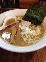 「【限定】煮干しそば 700円」@中華そば 伝堂の写真