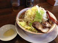 「蝉時雨ラーメン¥780+ビール¥500」@蝉時雨の写真