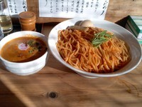 「激辛つけ麺、特盛」@麺 おさふねの写真