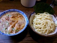「辛つけ麺 ￥850」@めん屋 桔梗 人形町店の写真