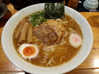 「【豚骨魚介らーめん(大盛・270g)850円】→750円」@麺屋 大谷の写真