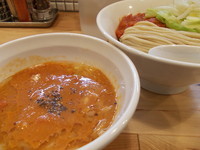 「とまと味噌つけめん」@らーめん カッパハウスの写真