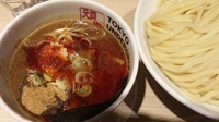 「辛つけ麺L」@TOKYO UNDER GROUND RAMEN 頑者の写真