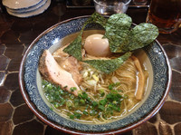 「【限定】鶏節香る鮭節そば800円」@特級鶏蕎麦 龍介の写真