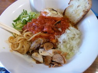 「【期間限定】トマトまぜそば（790円）」@らーめん・つけめん 八角の写真