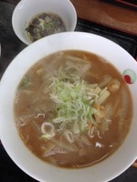 「海鮮入り大根ラーメン」@つけめん・まぜそば 大当りの写真