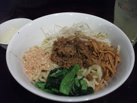 「汁なし坦々麺」@自家製麺ほうきぼし 神田店の写真