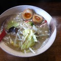 彩り野菜の塩ラーメン