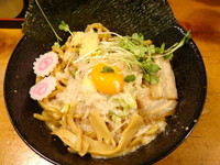 「特濃油そばW盛り(980円)」@武蔵野アブラ学会 早稲田総本店の写真