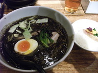 「博多ブラックCURRY+ライスセット」@博多一風堂 銀座店の写真