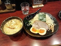 「味噌ダレつけ麺」@北海道らーめん ひむろ 上野店の写真