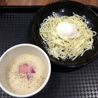「カルボナーラ風つけ麺　￥８５０」@イタリアンつけ麺専門店 PASTALIANの写真