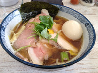 「特製煮干しそば」@中華そば 四つ葉の写真