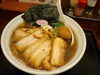 「特製煮干し中華そば大盛固め1000円」@麺屋 甍の写真