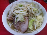 「ラーメン　ニンニクアブラ　650円」@ラーメン二郎 松戸駅前店の写真