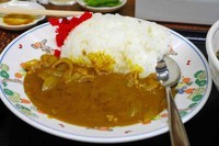 「Ｂセット、カレーとラーメン650円」@丸鶴の写真