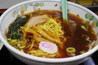 「ラーメン＆カレーのセットＢ650円」@丸鶴の写真