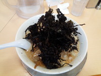 「岩のり中華そば」@王道!! 背脂煮干中華そば 潤の写真