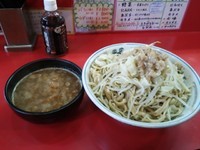 「つけ麺＋野菜チョイ増し＋脂」@麺屋 桐龍の写真