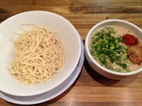 「博多濃厚細つけ麺(1玉)+味付玉子」@博多ラーメン まっしぐらの写真