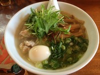 「藻塩麺＋煮玉子（￥750＋￥100）」@麺処 くげ麺の写真