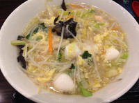 「五目あんかけつゆそば」@珉珉 八重洲店の写真