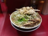 「大ラーメン豚入り」@ラーメン二郎 中山駅前店の写真