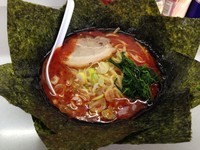 「辛口ラーメン　+　のり」@十五家の写真