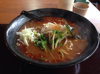 「酸辣味噌ラーメン（大盛り）850円」@イツワ製麺所食堂の写真