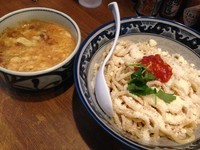 「Wチーズトマトつけ麺（大）980円」@ラーメンアキラの写真