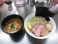 「濃厚豚骨魚介 特製つけ麺（味噌）」@麺処 ほん田 東京駅一番街店の写真