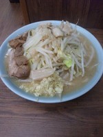 「ラーメン（ヤサイニンニクアブラ）」@ラーメン二郎 池袋東口店の写真