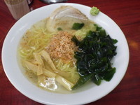 「干し海老だしのわさび塩」@九州大分ラーメン 麺恋亭 中華街店の写真