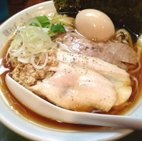 「ガハハ鶏特製そば」@鶏そばムタヒロの写真