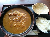「カレーラーメンセット ￥888」@恵比須屋食堂の写真